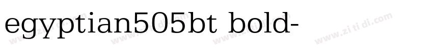 egyptian505bt bold字体转换 egyptian505bt bold字体转换